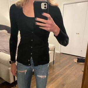 Banana Republic Fitted Merino Wool Cardi